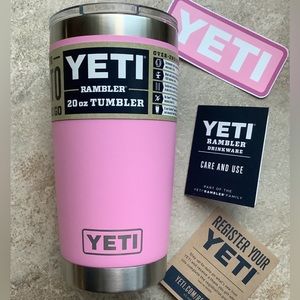 Yeti 20 oz power pink. New